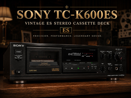 Sony k600es rare - sony, tc-k600es