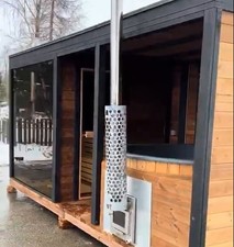 Sauna moderna elettrica al
