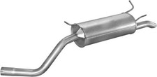 FITS FOR FIAT BRAVO II 1.4 T-JET REAR MUFFLER 21.73 POLMO