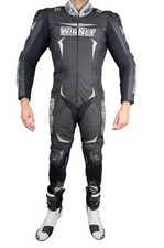 Tuta racing pelle moto corsa