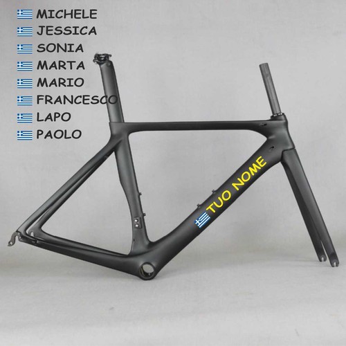 Kit adesivi nome bandiera - adesivi,