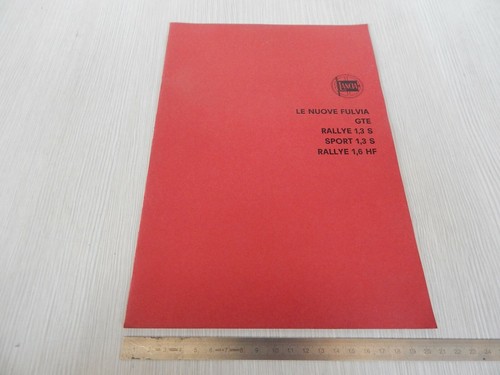 Opuscolo originale 1969 dati - opuscolo, e
