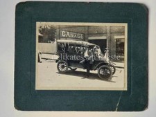HARRISON'S  GARAGE Balranald auto car foto 1919 old photo AUSTRALIA