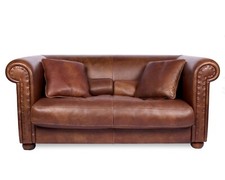 Baxter divano modello Alfred Soft In Pelle Old Shabby