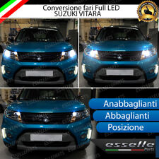 CONVERSIONE FARI FULL LED SUZUKI VITARA 16000 LUMEN 6000K BIANCO GHIACCIO CANBUS