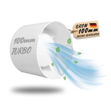 Ventilatore in linea 100 mm