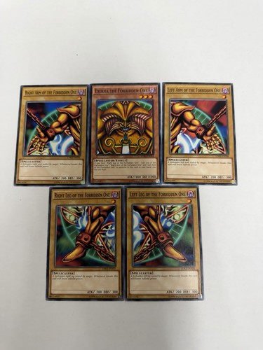 Yugioh exodia proibito - proibito, set