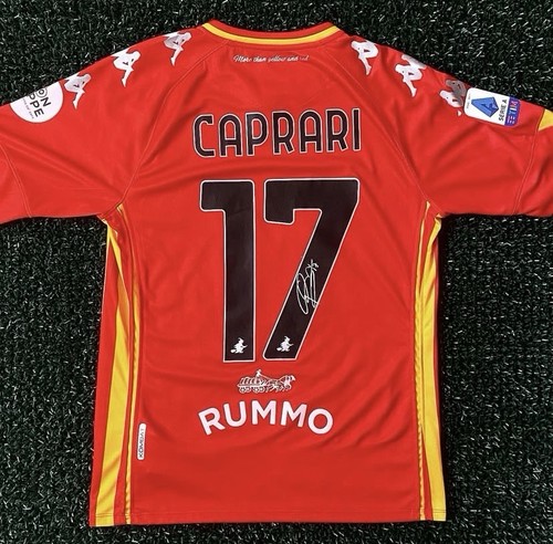 Caprari benevento match worn - caprari,