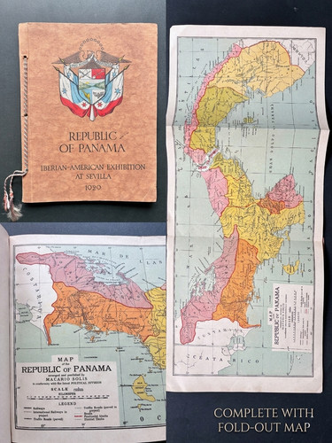 Raro libretto panama 1929 - panama,