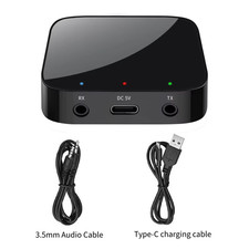 Trasmettitore Ricevitore Bluetooth 5.3 Adattatore Audio Wireless per Musica Ster