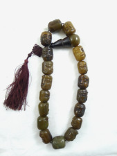 buddismo vecchia collana preghiera rosario buddista buddha  tibet cina 1
