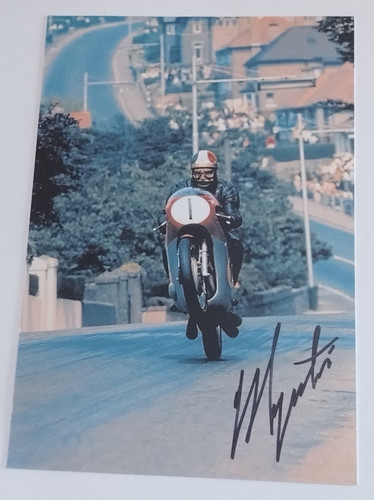 Autografo giacomo agostini ago - giacomo,