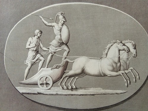 Incisione antica cammeo antico - cammeo,
