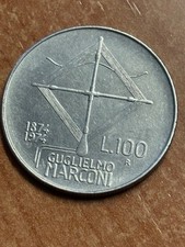 100 Lire Guglielmo Marconi
