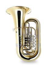 Bb Tuba oro ottone 4 valvole