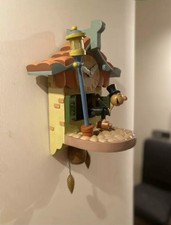 DISNEY PINOCCHIO HICCUPING DRUNK CUCKOO CLOCK BY KEVIN KIDNEY AND JODY DAILY.