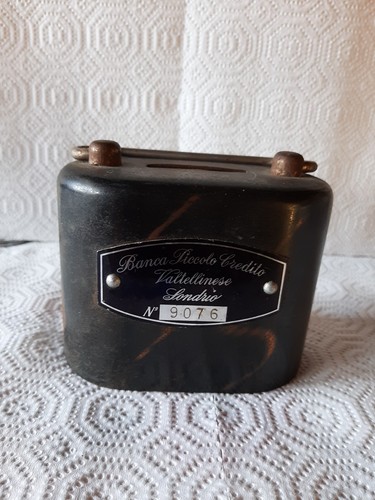 Salvadanaio vintage banca - vintage,