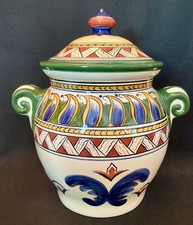 Bidone X-LARGE DERUTA dipinto