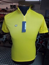 MAGLIA BICI MANICA CORT GIALLA