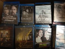 Lotto di 47 Bluray Blu ray Blu-ray nuovi film serie TV cofanetti vario genere