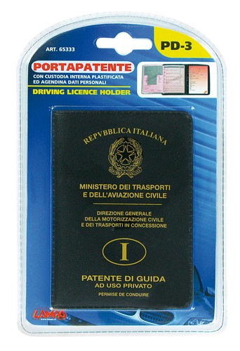 Lampa portapatente guida - di,