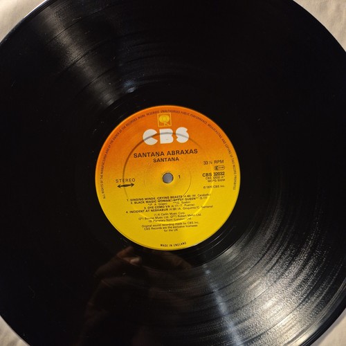 Santana abraxas vinyl - abraxas, lp