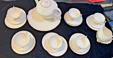 Belleek Neptune Shell Pink set