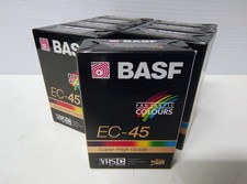 8 VIDEOCASSETTE VERGINI VHS-C