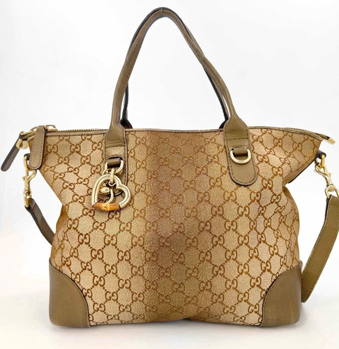 Gucci satchel top handle - gg,