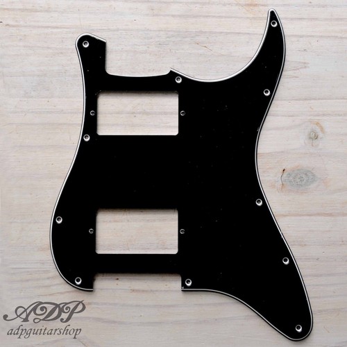 Pickguard noir 3ply - hh,