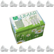 12 Bombillas LED GU10 Luz