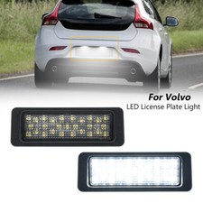 2x Per Volvo V40 V40 Cross Country C30 Luci Targa A LED Bianche Allo Xeno CANbus