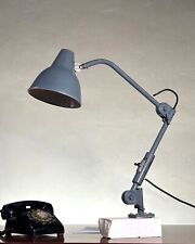 Lampada industriale da tavolo anni '50 Hala in stile Bauhaus mede in Germany