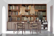 Libreria 3D libri tavola di