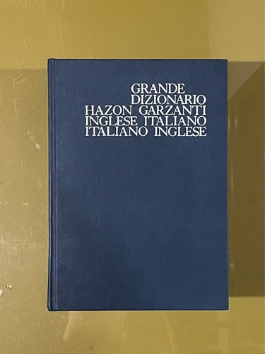 Dizionario garzanti italiano - garzanti,