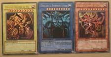 Yu-Gi-Oh Le 3 Divinità Egizie Drago Alato di Ra Obelisk Slifer Ultra Rare Yugioh