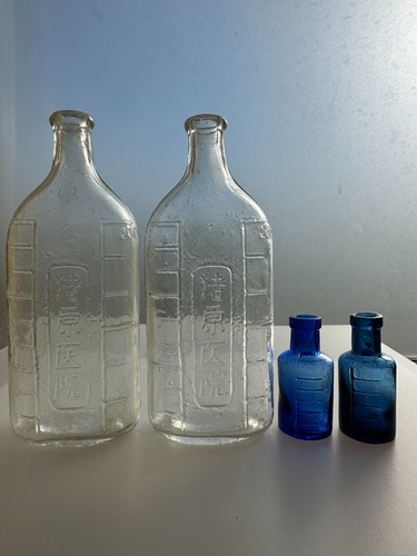 Set antiche bottiglie - di, 4
