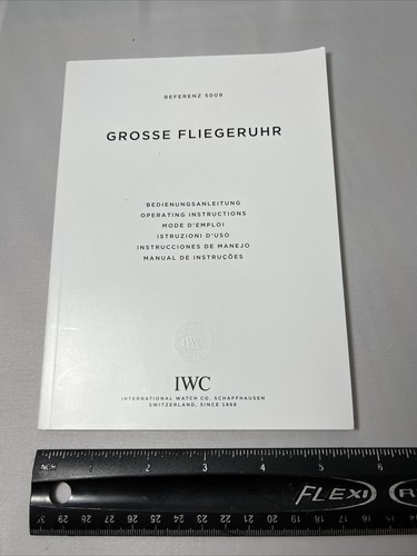 Iwc operating instructions - operating,