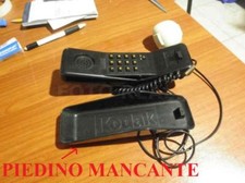 VINTAGE TELEFONO FISSO DA TAVOLO KODAK CON PIEDINO MANCANTE USATO FUNZIONANTE