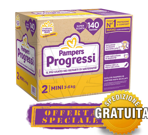 Pampers progressi taglia - progressi,