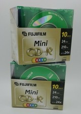  NUOVO Fujifilm Mini CD-R due