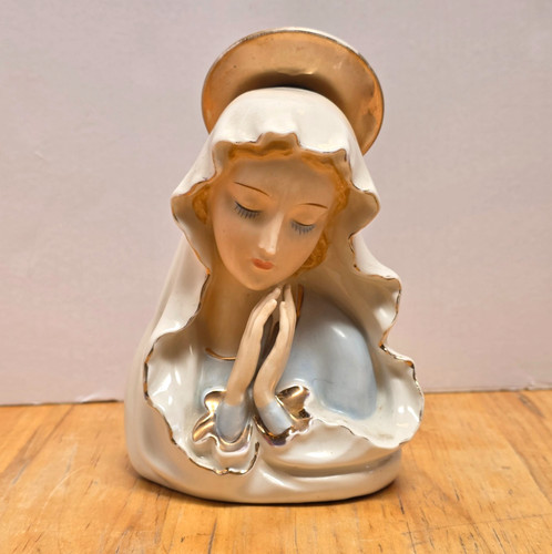 Statuina portarosario madonna - statuina/portarosario,