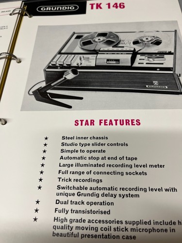 Grundig tk146 reel - tk146,