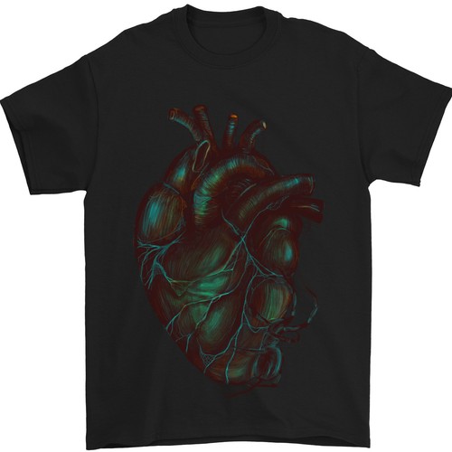 Rotten cuore gotico - cuore, demone
