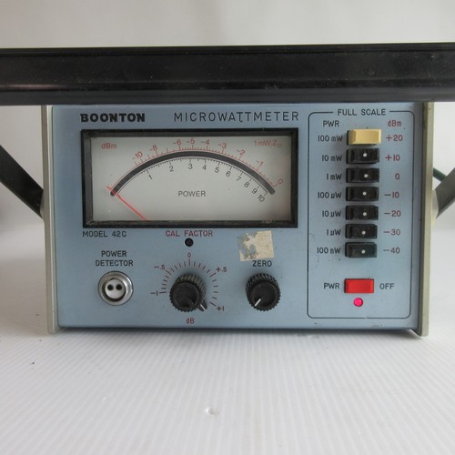 Microwattmetro boonton - microwattmetro,