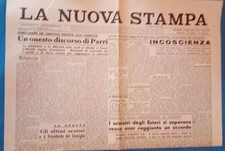 GIORNALE PRIMA PAGINA LA NUOVA