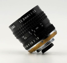 Cosmicar 12.5 mm f1:1.8 C-Mount COVER BMPCC NIKON1 SUPER16 BOLEX h16 sample mft