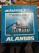 MIDLAND  ALAN  68S  Con Tutti  Gli Accessori Libretto E Scatola  Compresi