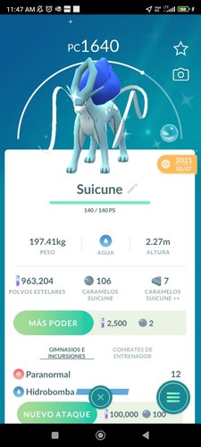 Pokemon suicune lucido - pokemon,