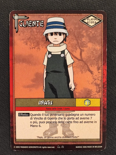 Naruto card game inari - card,